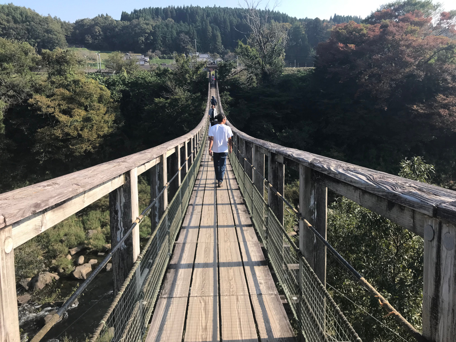 原尻の滝吊橋